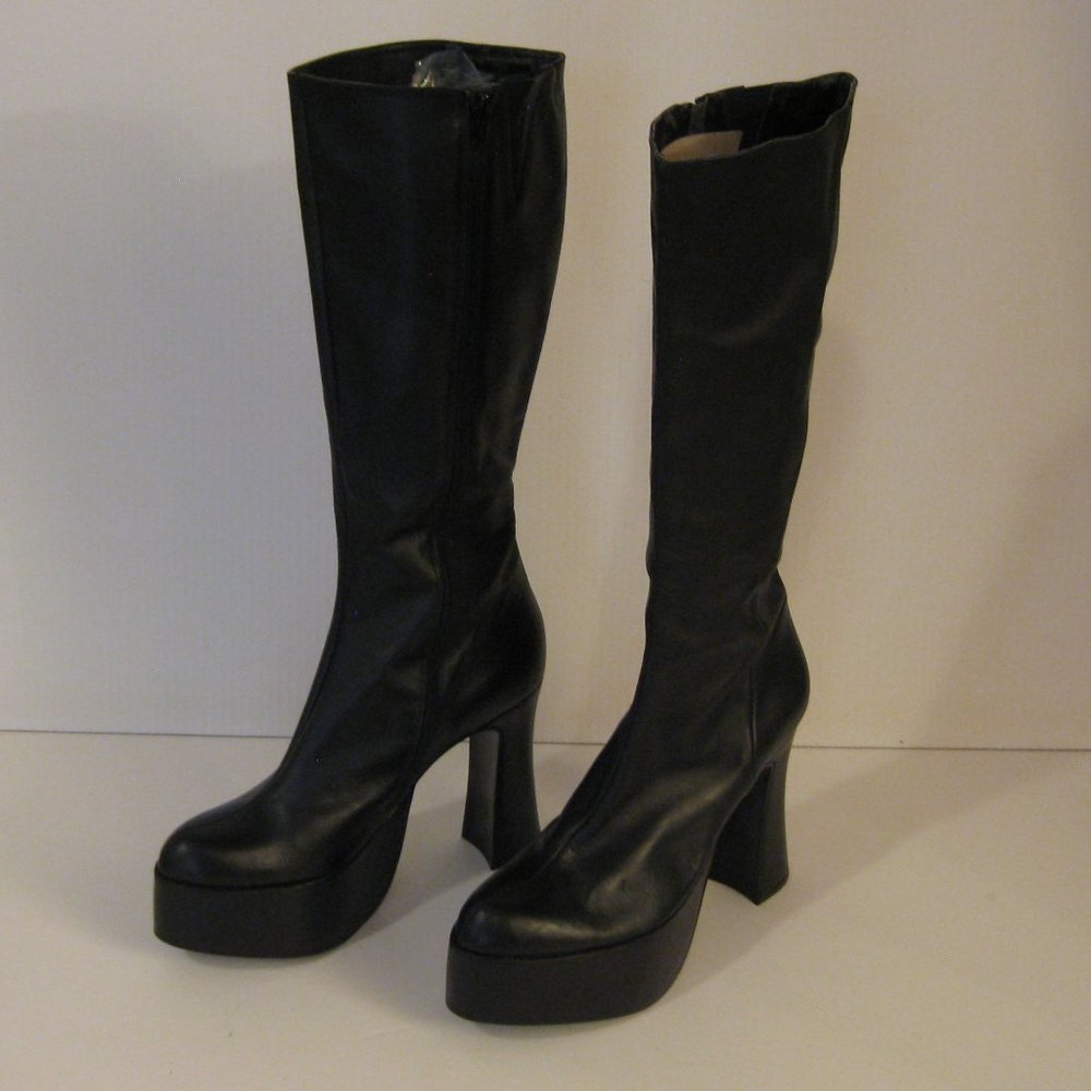 Historic platform boots for collector only